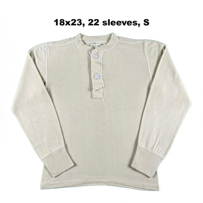 Vintage Military Henley Thermal Shirts- SELECT SHIRT