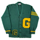 60s Letterman Wool Cardigan- M