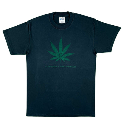God Doesn't Make Mistakes Weed Tee- M