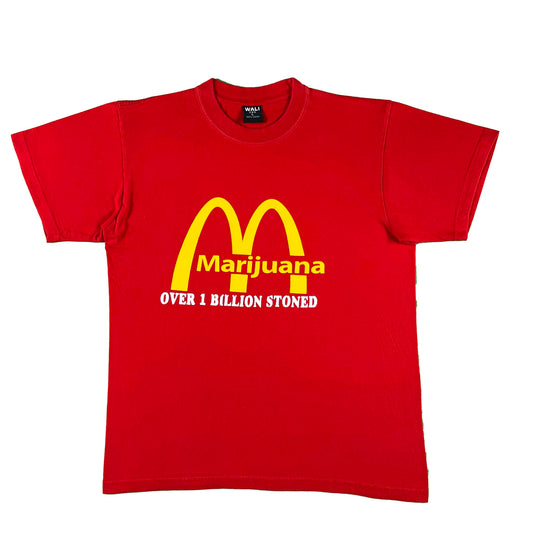 00s Marijuana 'Over 1 Billion Stoned' Tee- M