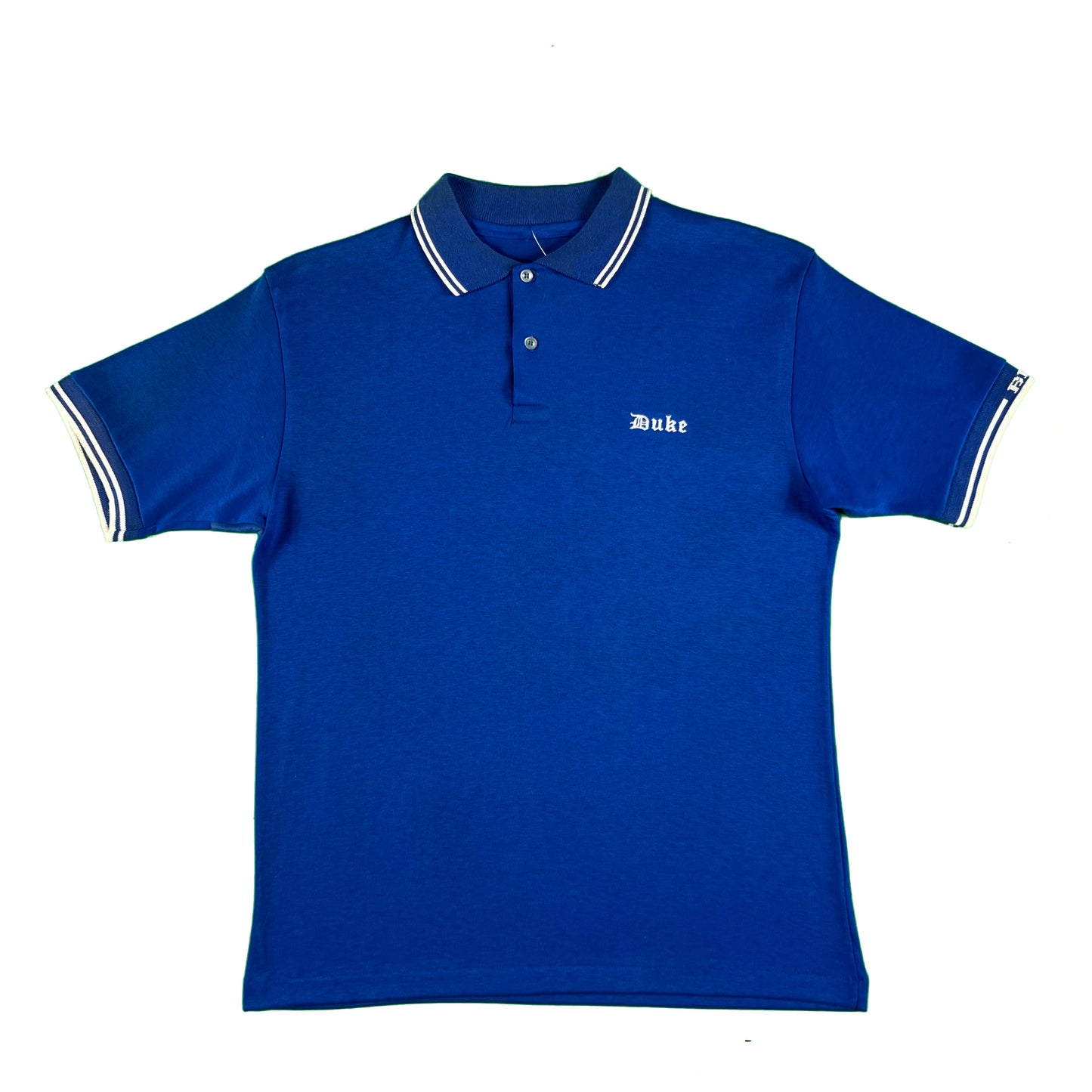 80s Duke Blue Devils Polo Shirt- L