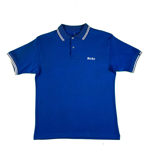 80s Duke Blue Devils Polo Shirt- L