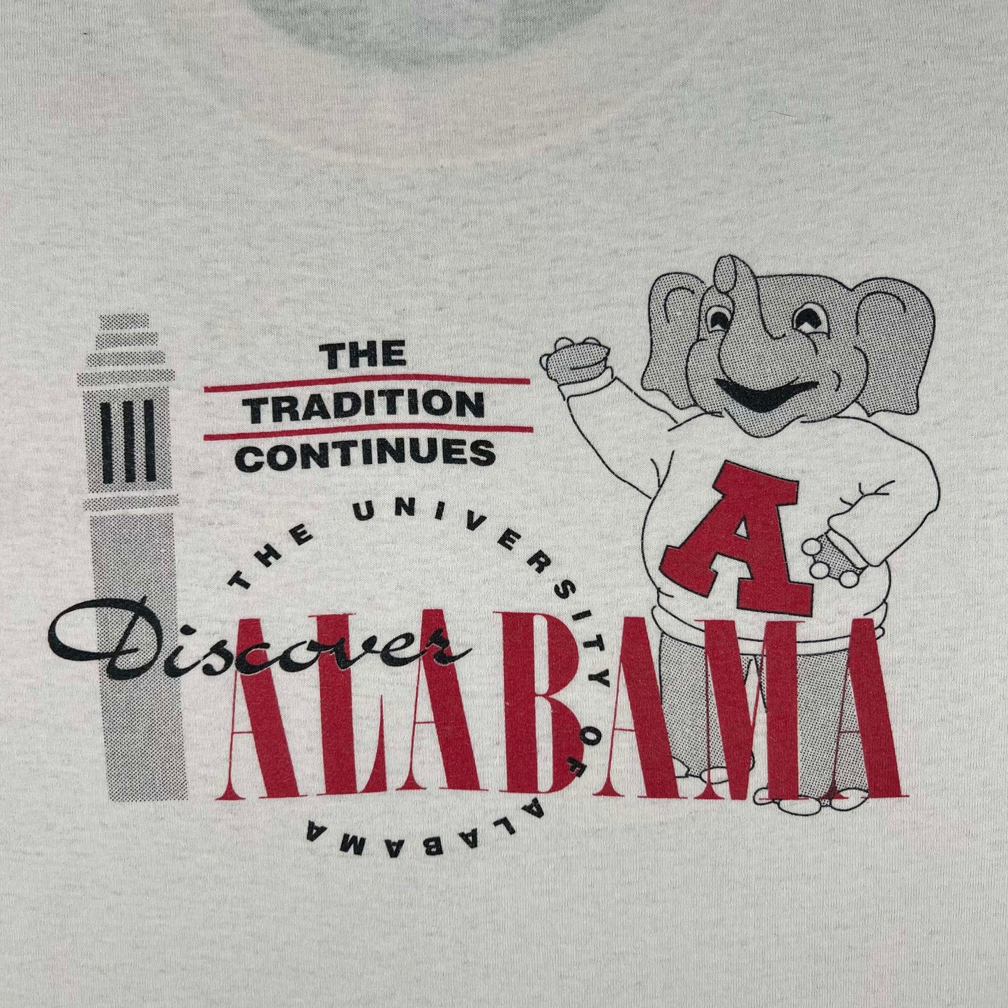90s University of Alabama Tee- L