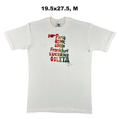 Vintage London, Paris, Rome...Tees- SELECT T SHIRT