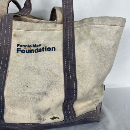 90s Sun Faded & Beat Up Canvas Tote Bag