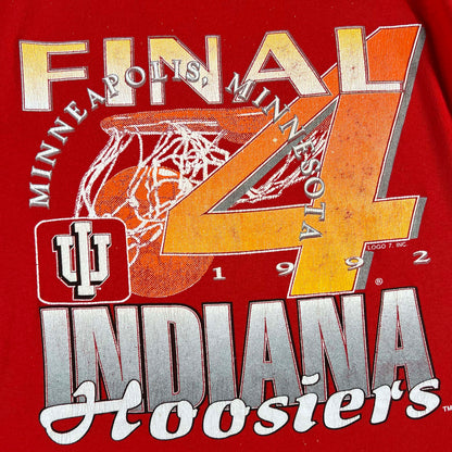1992 Indiana Hoosiers Final Four Tee- L