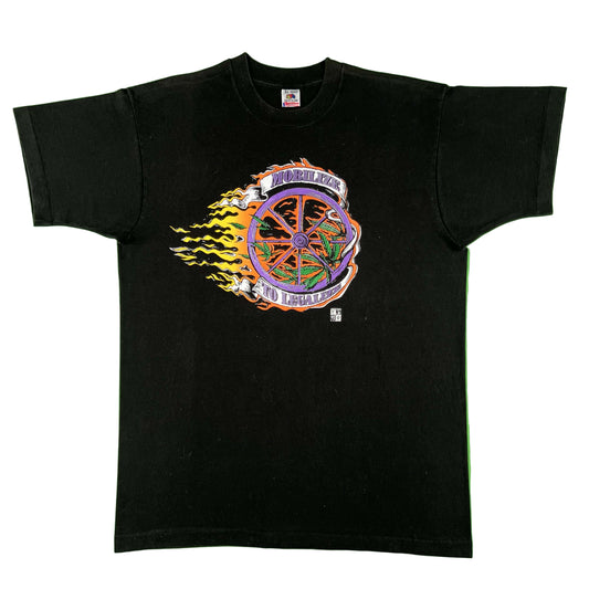 90s Mobilize to Legalize Weed Tee- XL