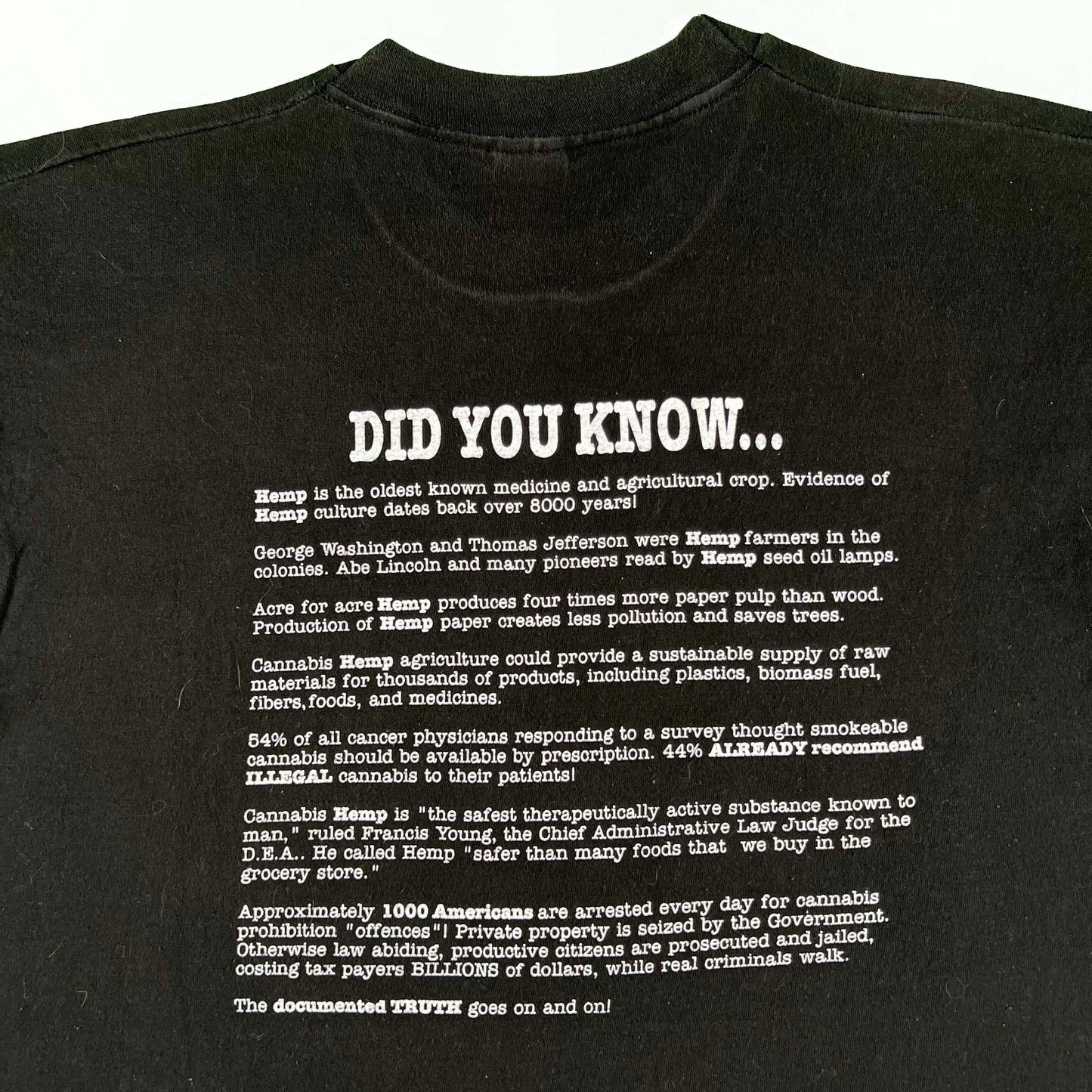 90s Mobilize to Legalize Weed Tee- XL