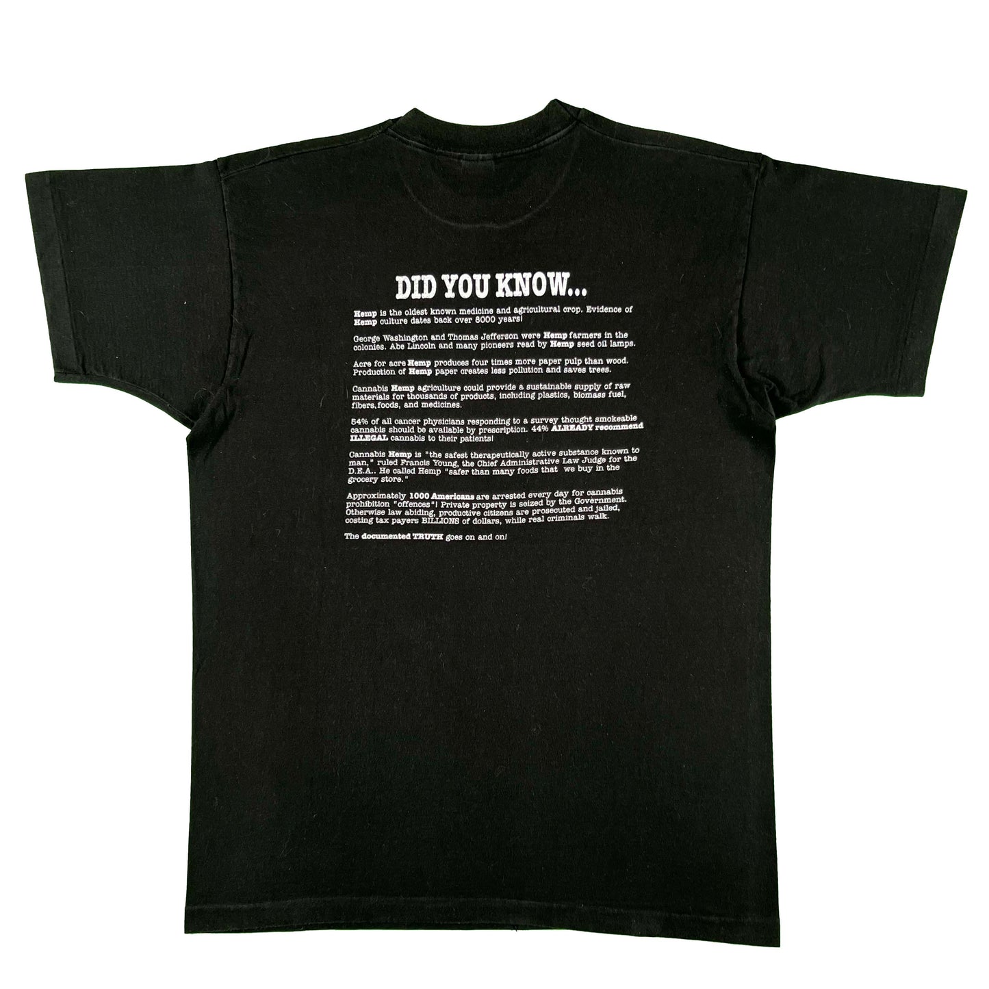 90s Mobilize to Legalize Weed Tee- XL
