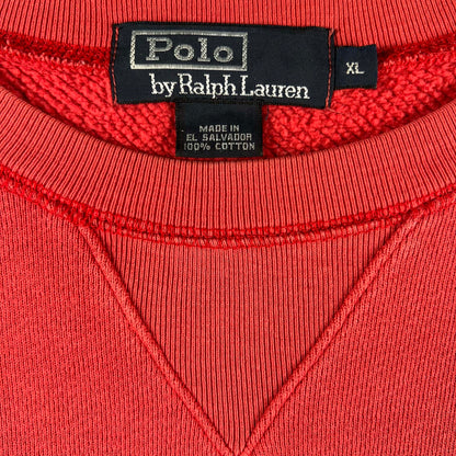 90s Polo Ralph Lauren 'Single V' Sweatshirt- XL