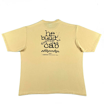 90s 'Hey Buddy Lemme get you a Cab' Tee- XL