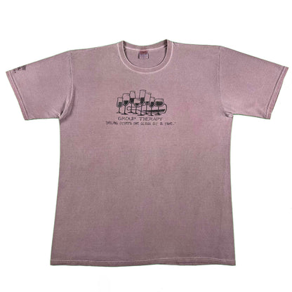 00s Group Therapy Wine Tee- XL