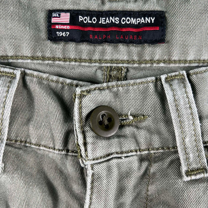 00s Polo Jeans Co Ralph Lauren 'Freighter' Cargo Shorts- 32x13