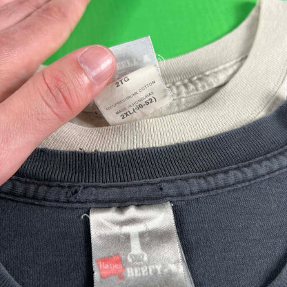 00s Hanes 'Beefy-T' 100% Cotton Tees- SELECT TEE