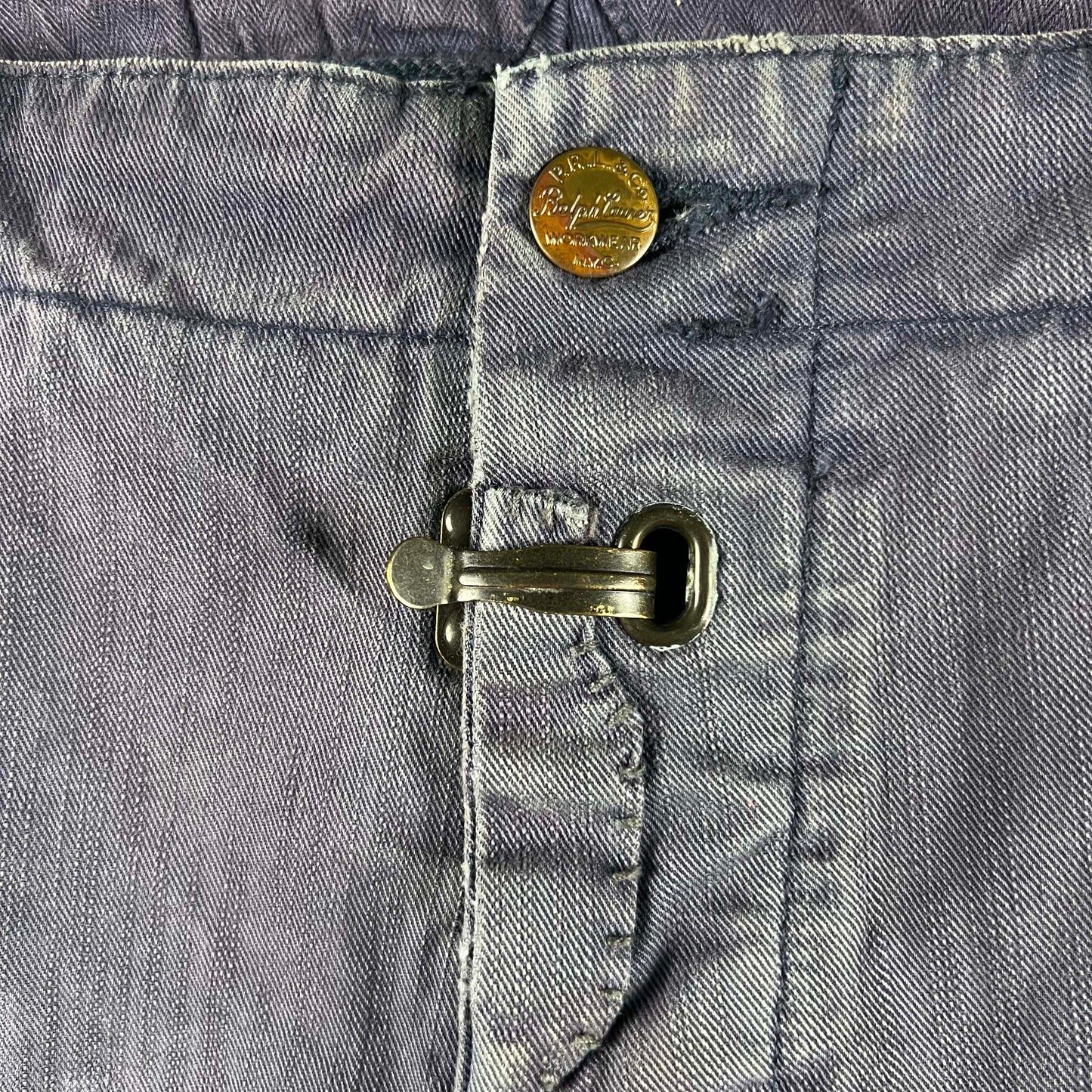00s Polo by Ralph Lauren Purple HBT Pants- 36x29