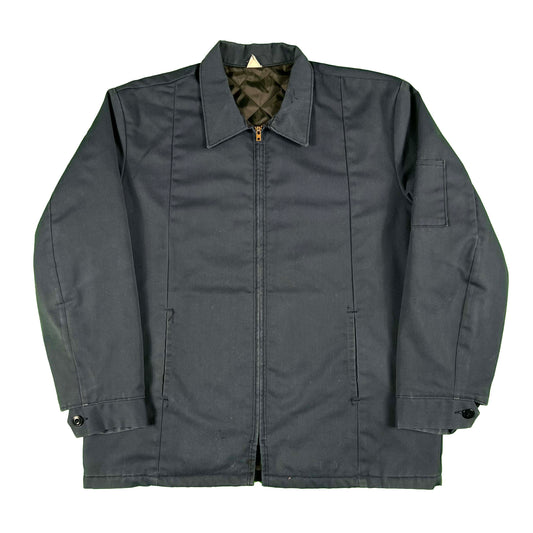 70s Navy Mechanic Work Jacket- L