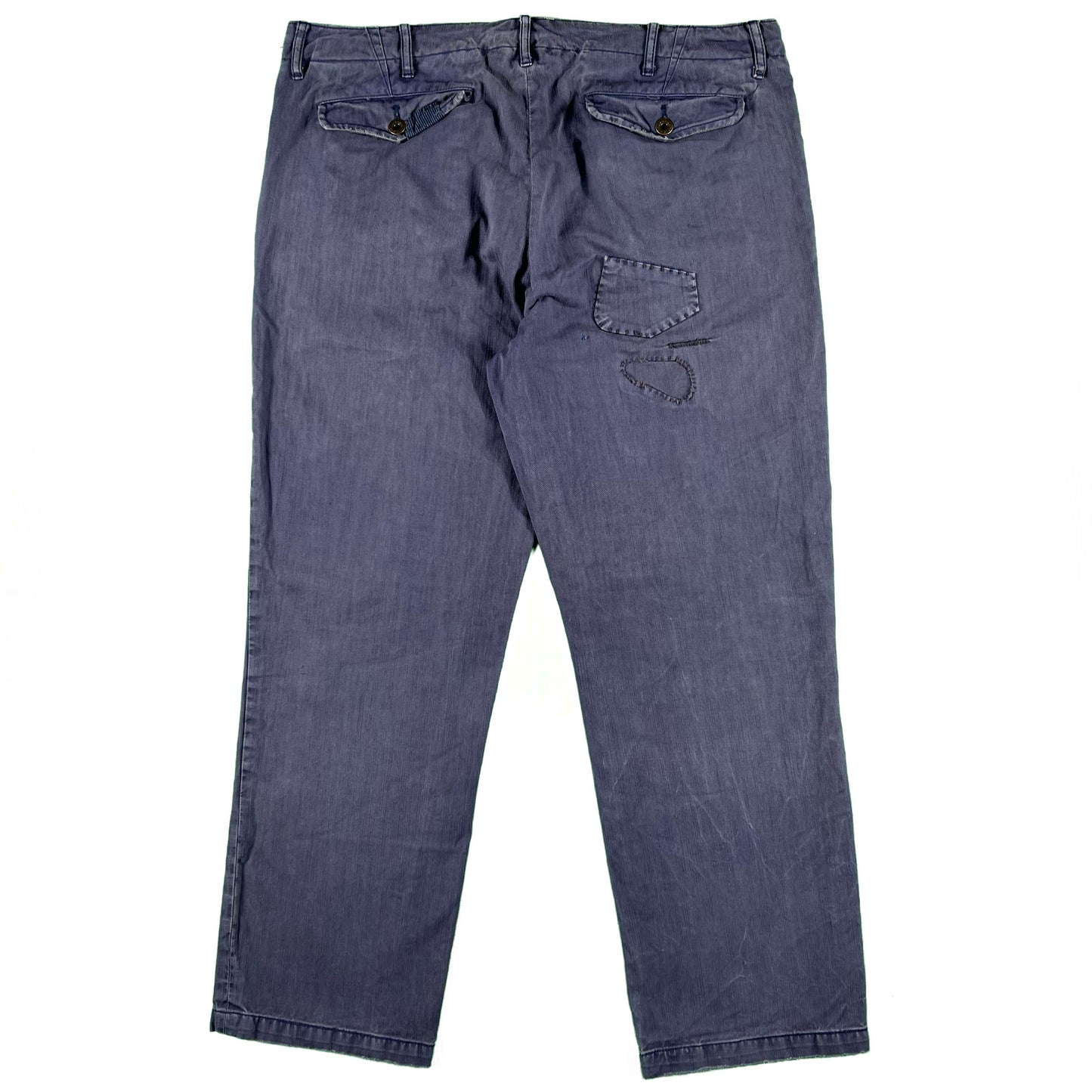 00s Polo by Ralph Lauren Purple HBT Pants- 36x29
