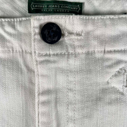 00s Lauren Jean Ralph Lauren Denim Sailor Pants- 34x32