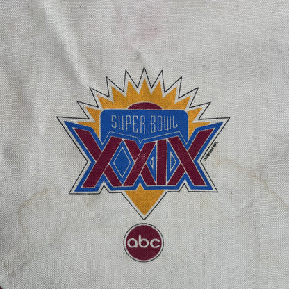 1995 Super Bowl XXIX Canvas Tote Bag