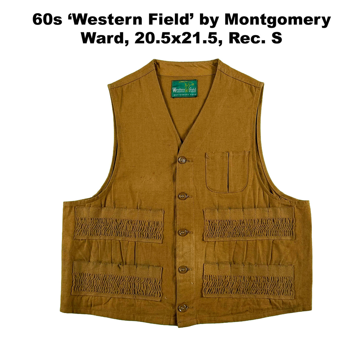 Vintage(Mainly 1950s/60s) Hunting Vests- SELECT VEST