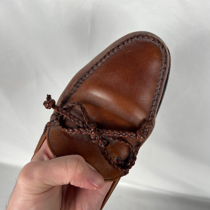 90s Allen Edmonds Leather Bow Tie Loafers- M's 10, W's 11.5