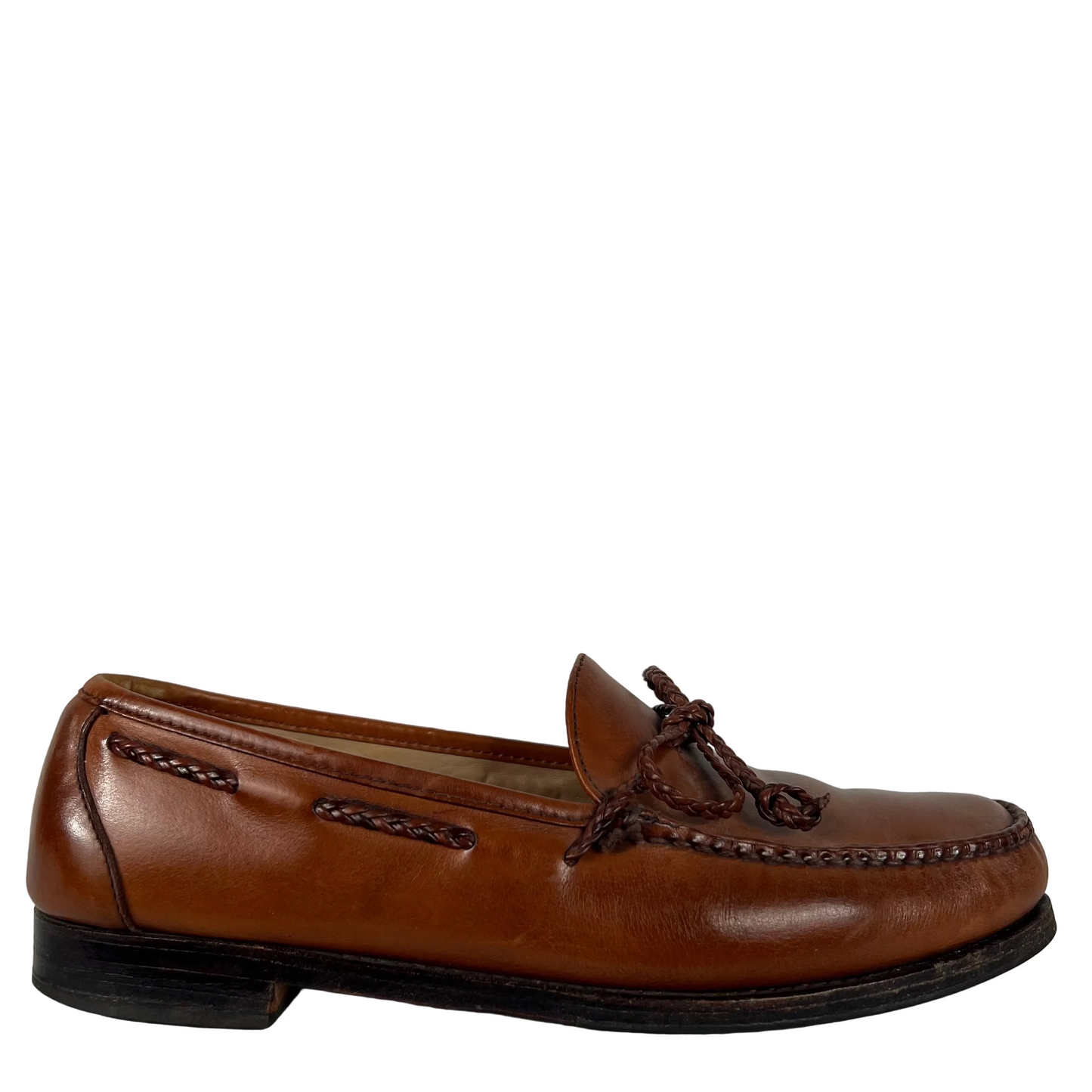 90s Allen Edmonds Leather Bow Tie Loafers- M's 10, W's 11.5