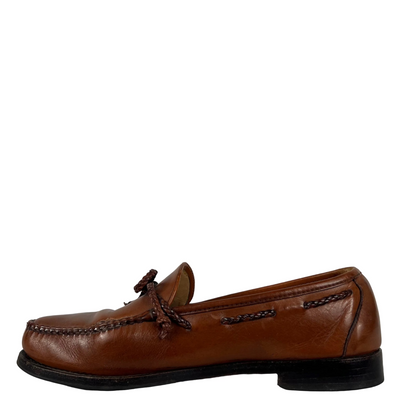 90s Allen Edmonds Leather Bow Tie Loafers- M's 10, W's 11.5