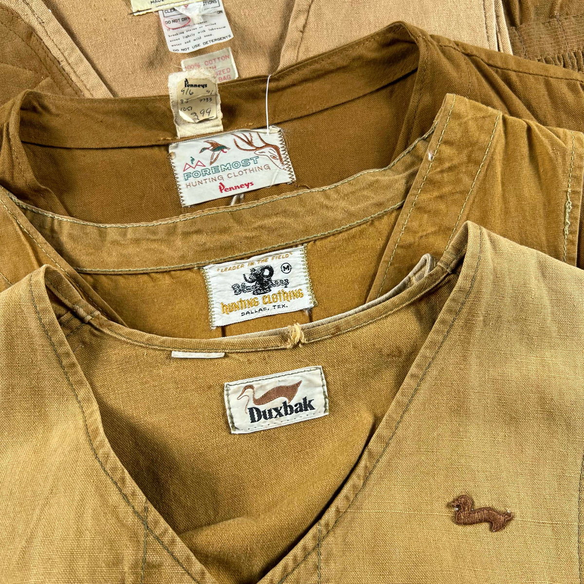 Vintage(Mainly 1950s/60s) Hunting Vests- SELECT VEST
