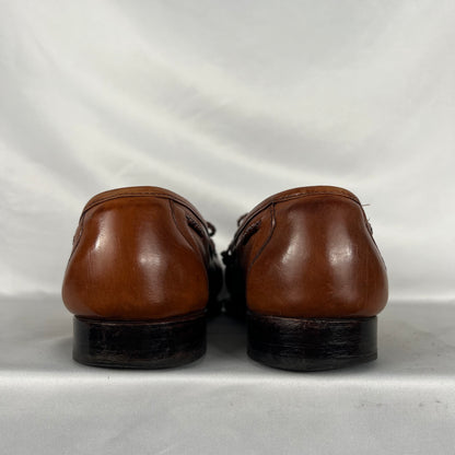 90s Allen Edmonds Leather Bow Tie Loafers- M's 10, W's 11.5