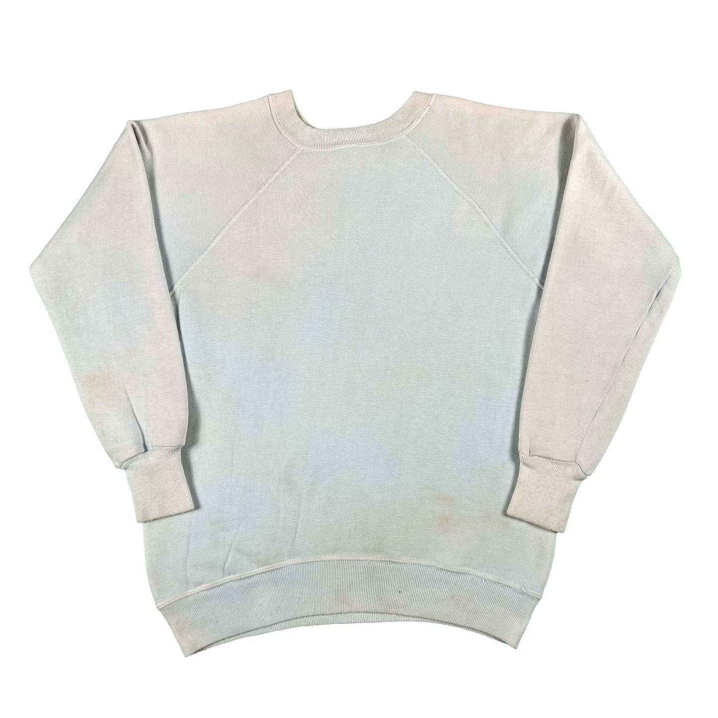 60s Sun Faded Baby Blue Towncraft Sweatshirt- M