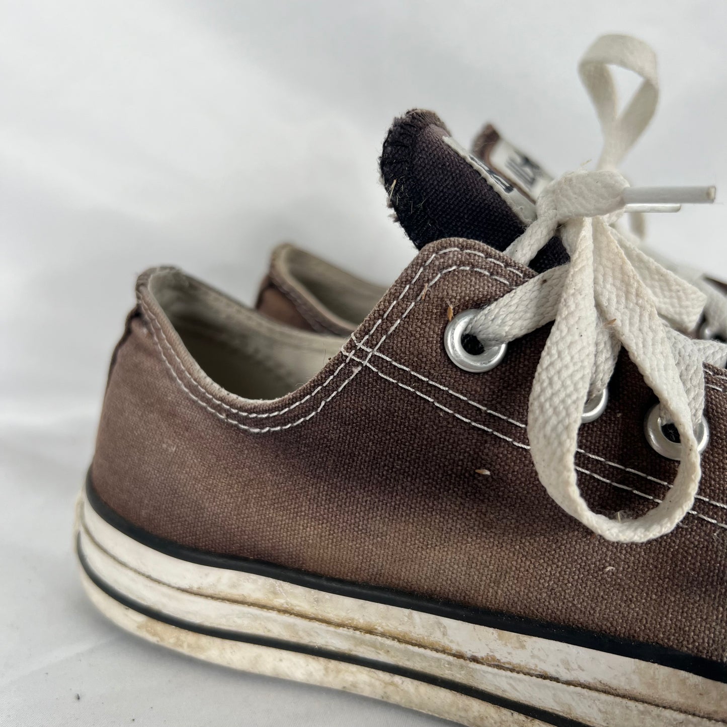 Sun Faded Black Converse- M's 7, W's 8.5
