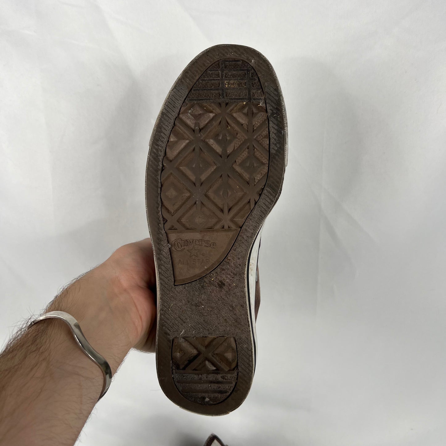 Sun Faded Black Converse- M's 7, W's 8.5
