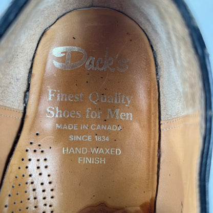 90s Dack's Mahogany Brown Leather Tassel Loafers- M's 13, W's 14.5