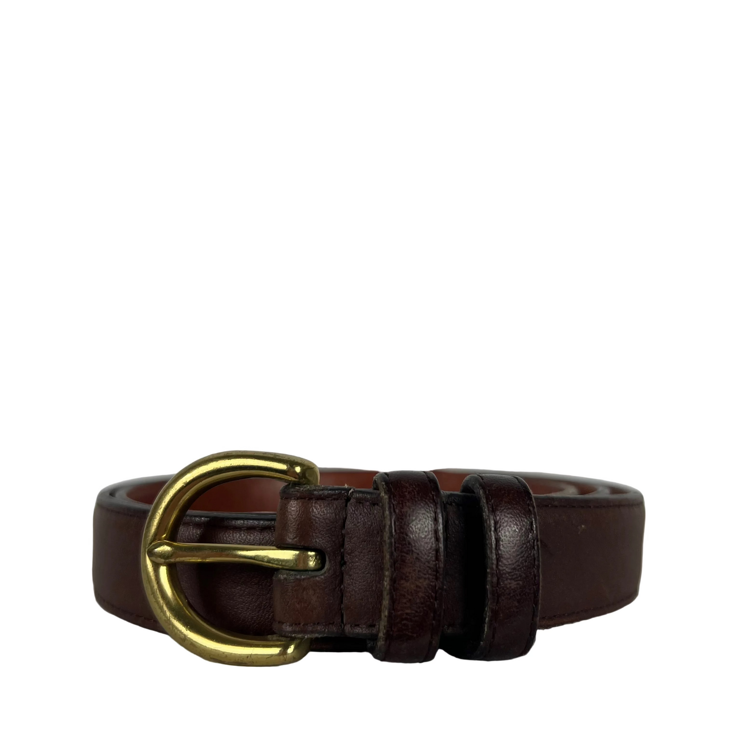 Coach Brown Leather Belt- 28"-32"