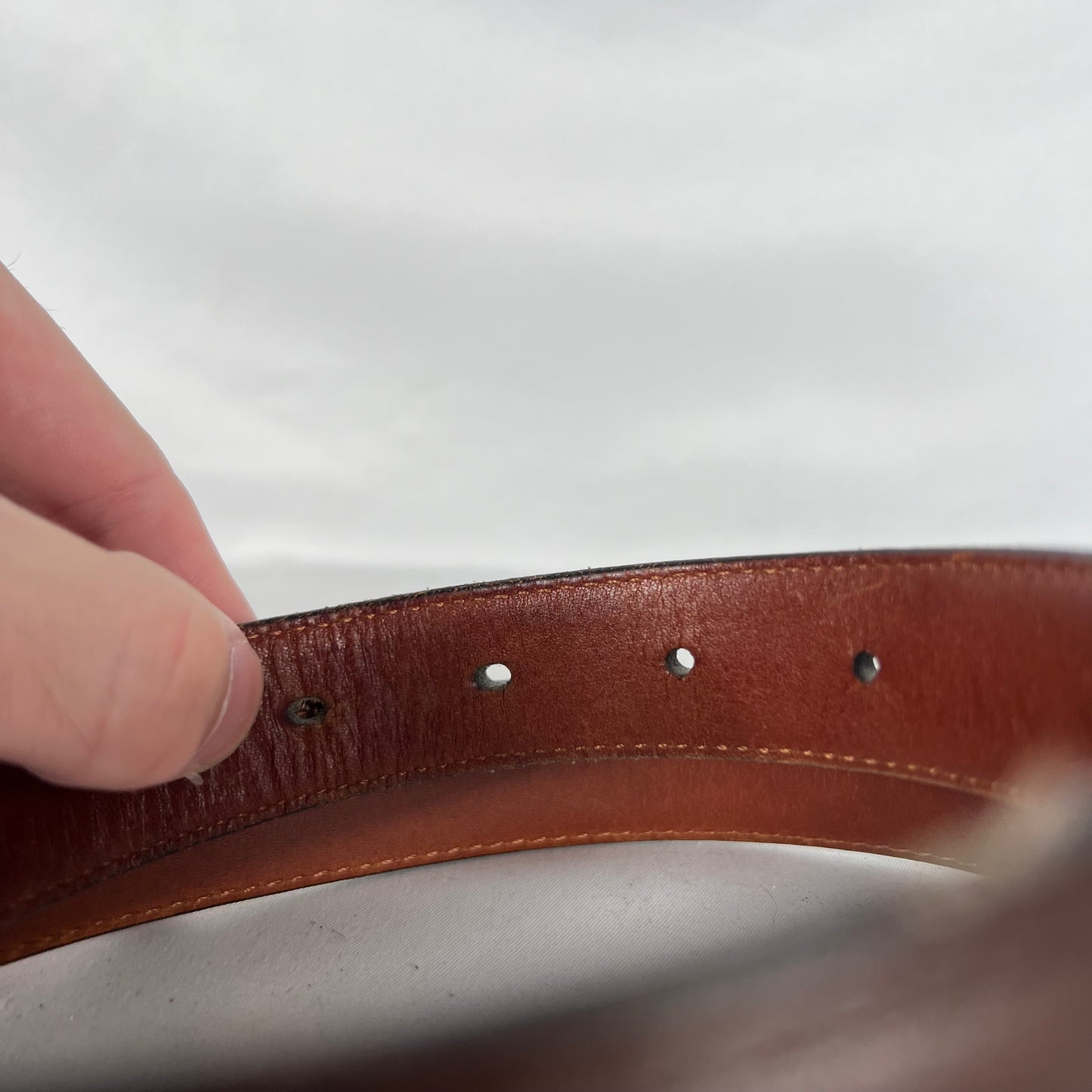 Coach Brown Leather Belt- 28"-32"