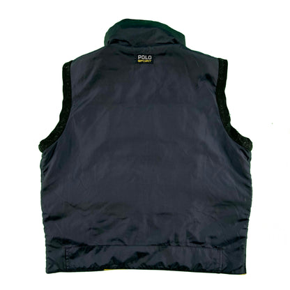 90s Reversible Polo Sport Vest- M