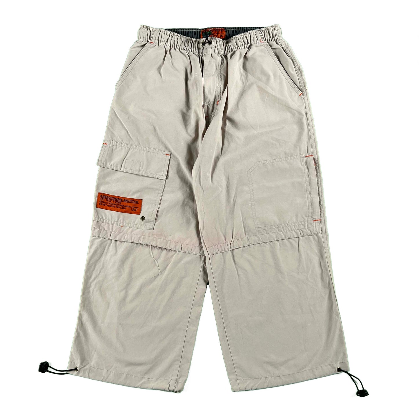 00s Abercrombie & Fitch Cotton Nylon Capris- M