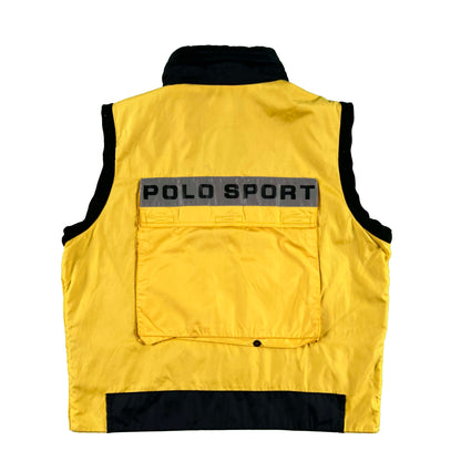 90s Reversible Polo Sport Vest- M