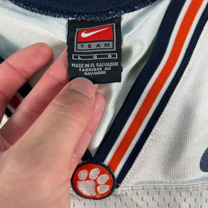 00s Nike Clemson Mesh Football Jersey- L
