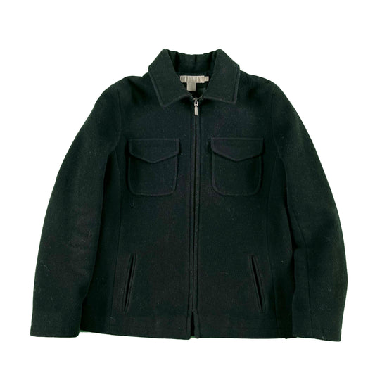 00s J.Crew Wool & Nylon Trucker Jacket- XS