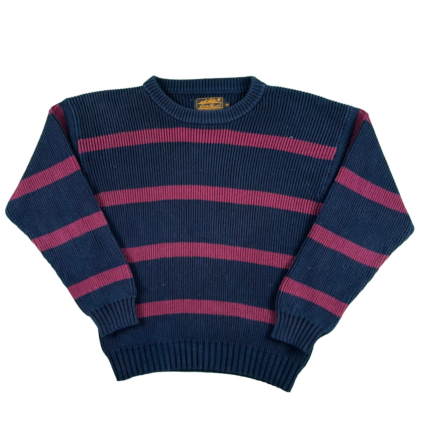 90s Eddie Bauer Striped Sweater- S