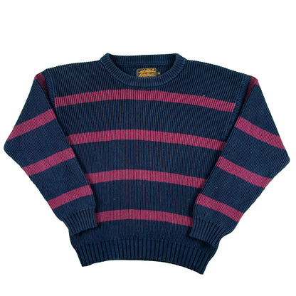 90s Eddie Bauer Striped Sweater- S