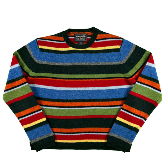 00s Abercrombie & Fitch Striped Sweater- L