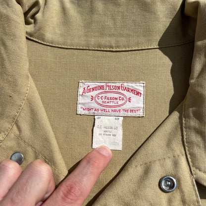 Vintage Filson Tin Cloth Cruiser Jacket- XL