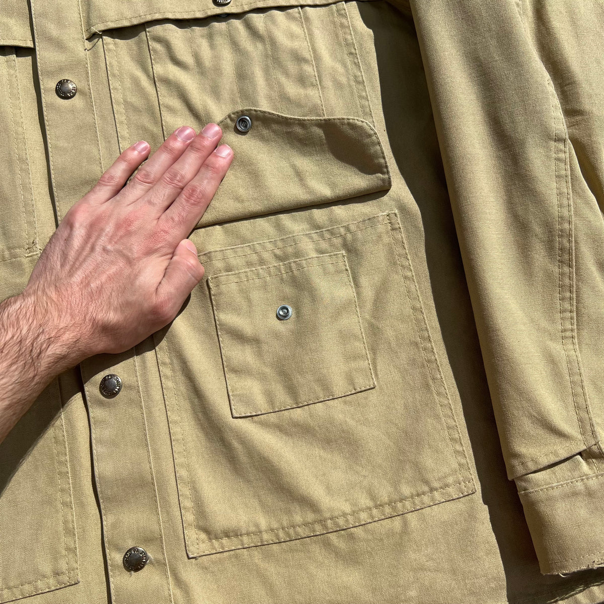 Vintage Filson Tin Cloth Cruiser Jacket- XL