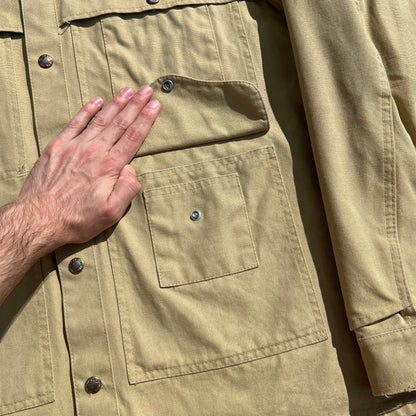 Vintage Filson Tin Cloth Cruiser Jacket- XL