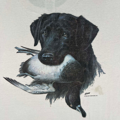 90s Dog & Waterfowl Pocket Tee- XL