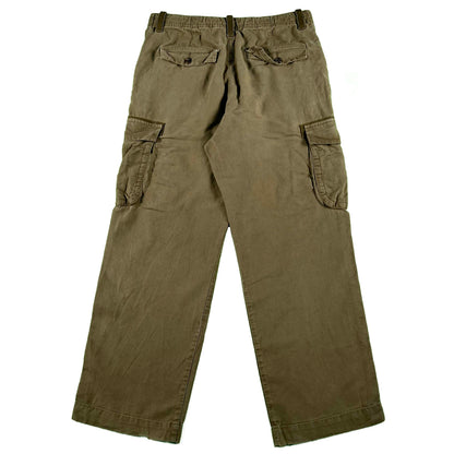 Eddie Bauer Linen Cotton Cargo Pants- 32x30