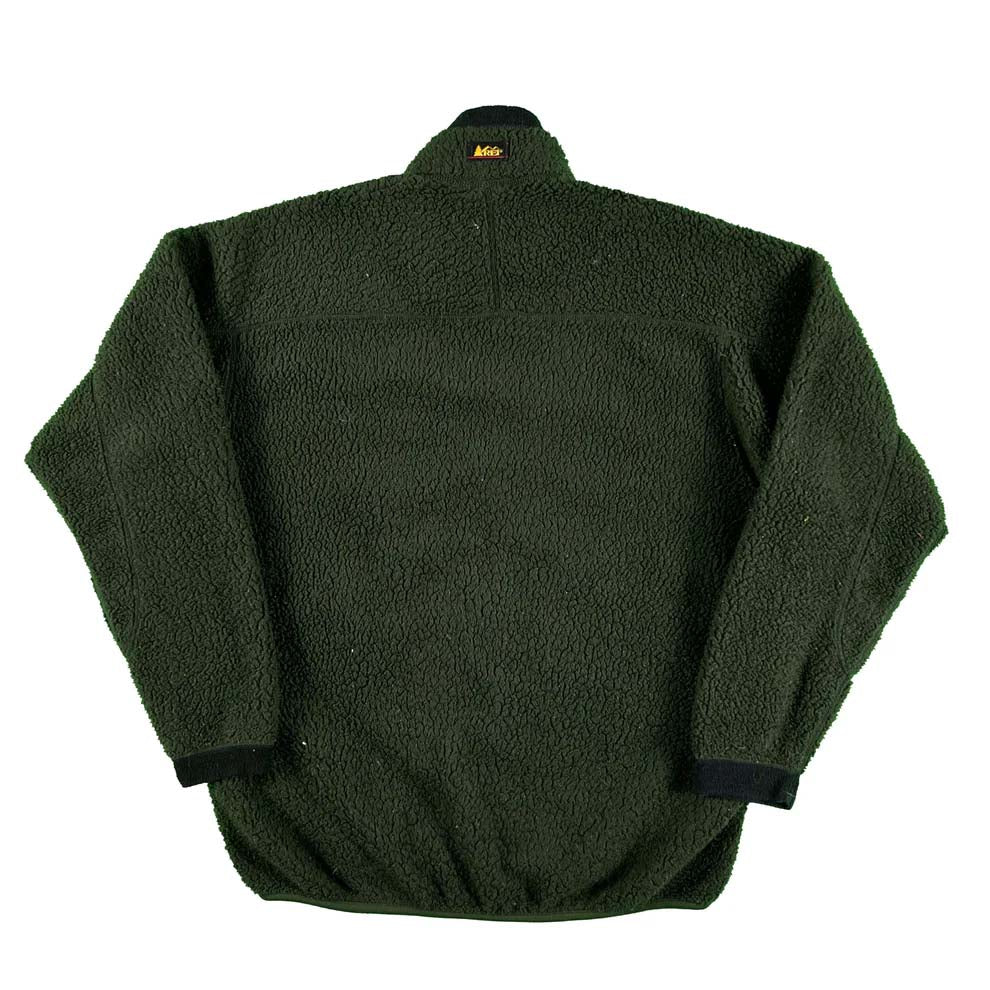 90s R.E.I Deep Pile Fleece Jacket- L