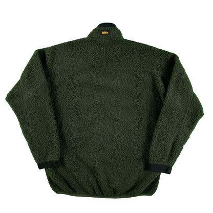 90s R.E.I Deep Pile Fleece Jacket- L